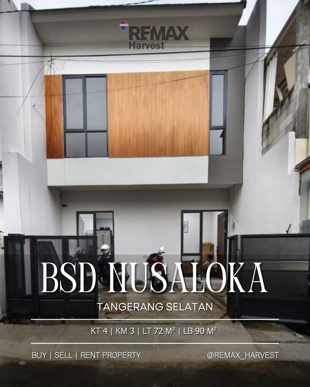 Rumah BSD Nusaloka Tangerang Selatan